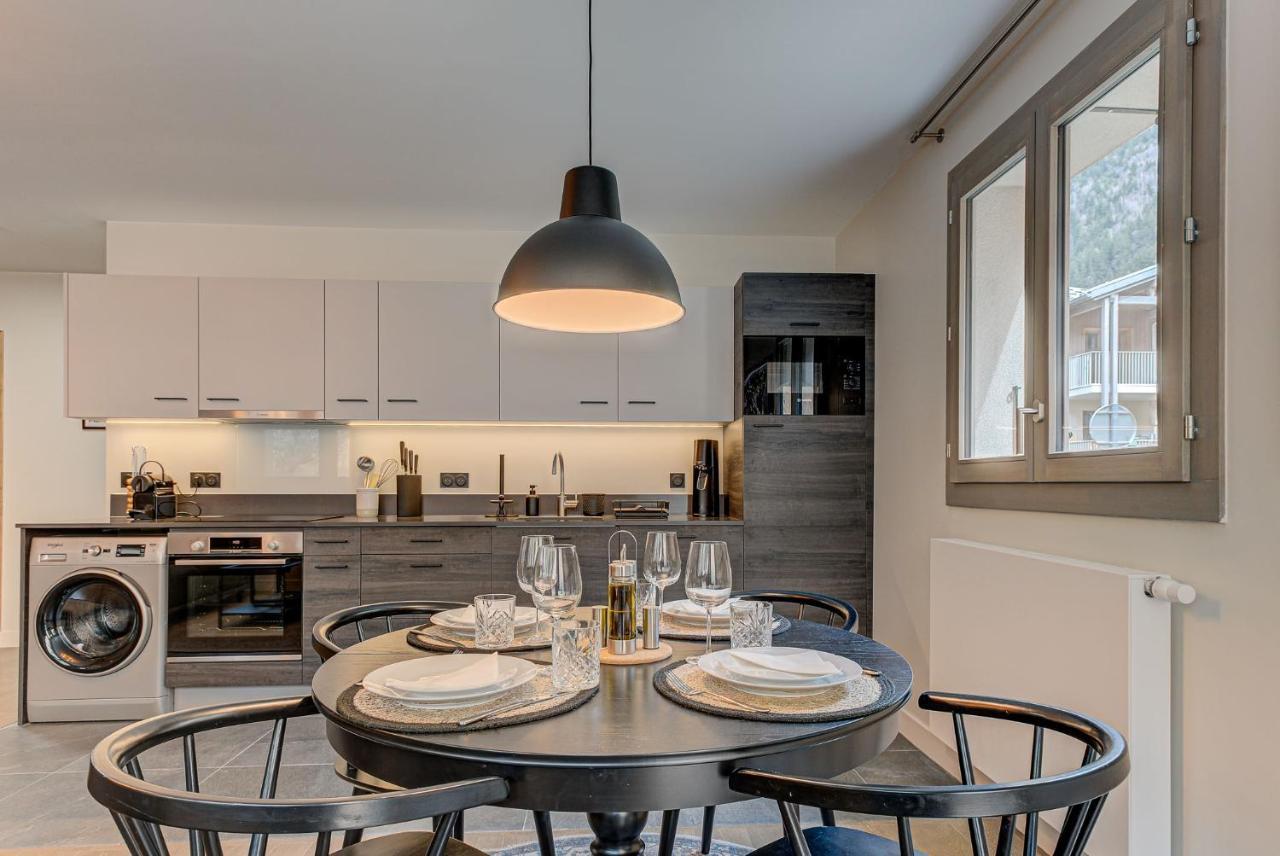 דירות White Pearl A02 - Alpes Travel - Chamonix - Sleeps 4 מראה חיצוני תמונה